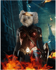 Rompecabezas personalizado para mascotas 'Wonder Doggette'