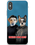 'Trailer Park Dogs 1' Funda personalizada para teléfono con 2 mascotas