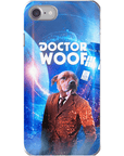 'Dr. Funda de teléfono personalizada Woof (masculino)