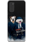 Funda personalizada para teléfono con 2 mascotas 'AC/Doggos'