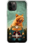 Funda para móvil personalizada 'Jurassic Meow'