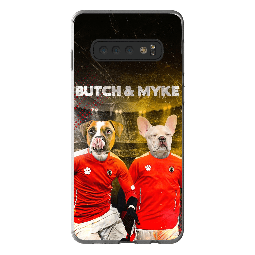 &#39;Austria Doggos&#39; Funda personalizada para teléfono con 2 mascotas