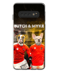 'Austria Doggos' Funda personalizada para teléfono con 2 mascotas