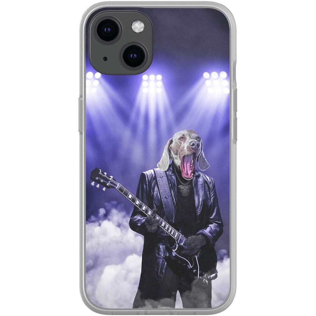 Funda para móvil personalizada &#39;El Rockero&#39;