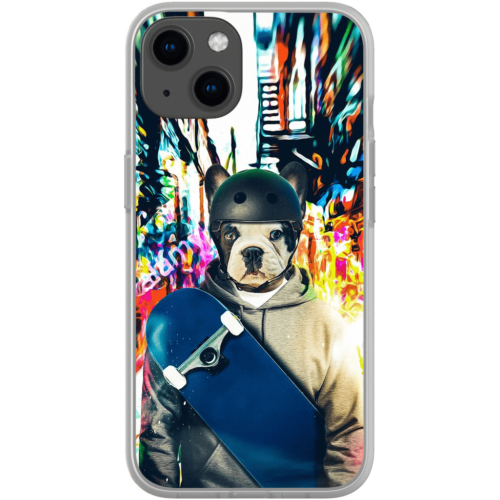 Funda para móvil personalizada &#39;El skater&#39;