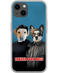 'Trailer Park Dogs 1' Funda personalizada para teléfono con 2 mascotas