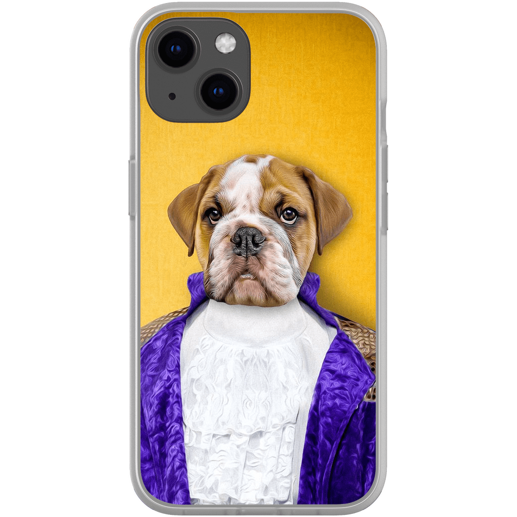 Funda para móvil personalizada &#39;El Príncipe-Doggo&#39;