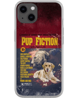 Funda personalizada para teléfono con 2 mascotas 'Pup Fiction'