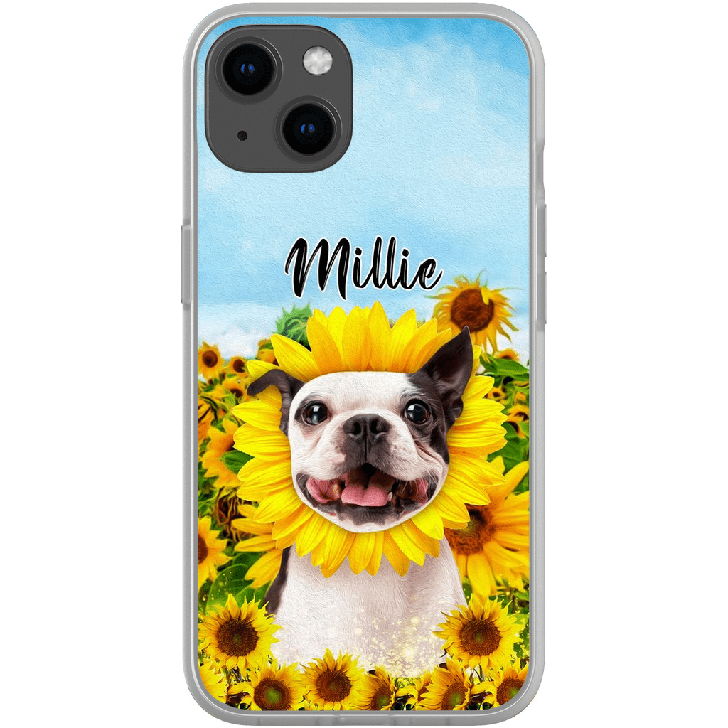 Funda para móvil personalizada &#39;El Girasol&#39;