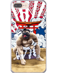 Funda para móvil personalizada 'El luchador de sumo'