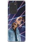 Funda personalizada para teléfono con mascota '1980s Lazer Portrait'