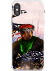 Funda para teléfono personalizada 'Rambo Doggo'