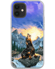 Funda para móvil personalizada 'El lobo retro'