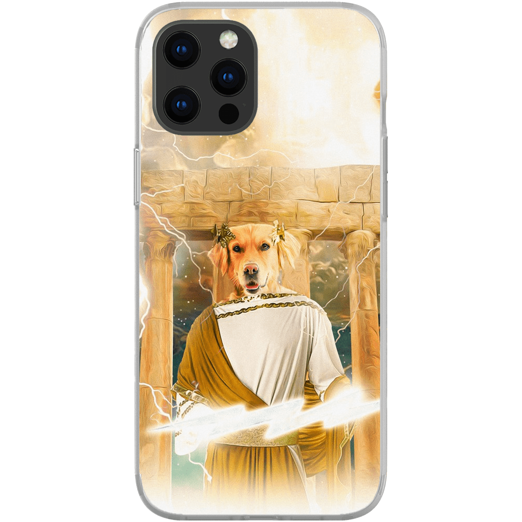 Funda para móvil personalizada &#39;Zeus Doggo&#39;