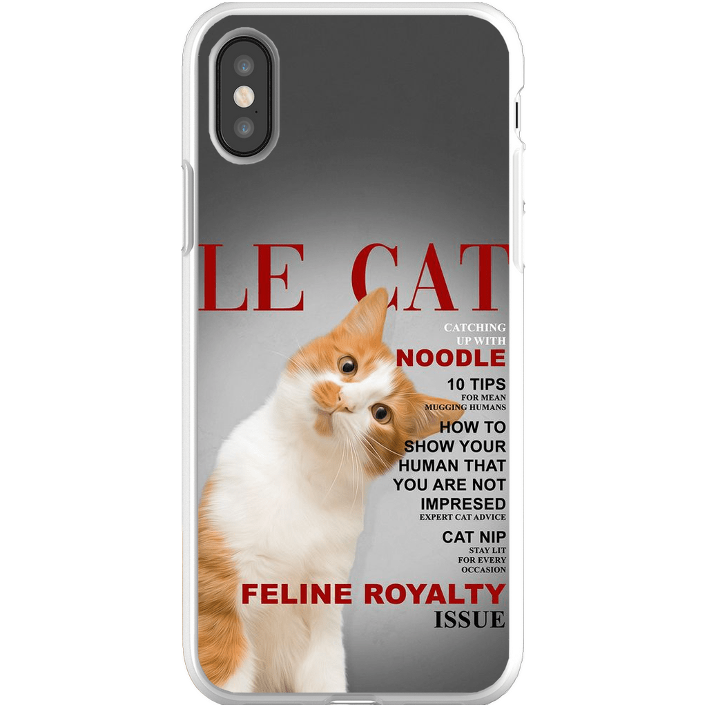 Funda para móvil personalizada &#39;Le Cat&#39;