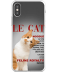 Funda para móvil personalizada 'Le Cat'