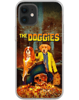 Funda personalizada para teléfono con 2 mascotas 'The Doggies'