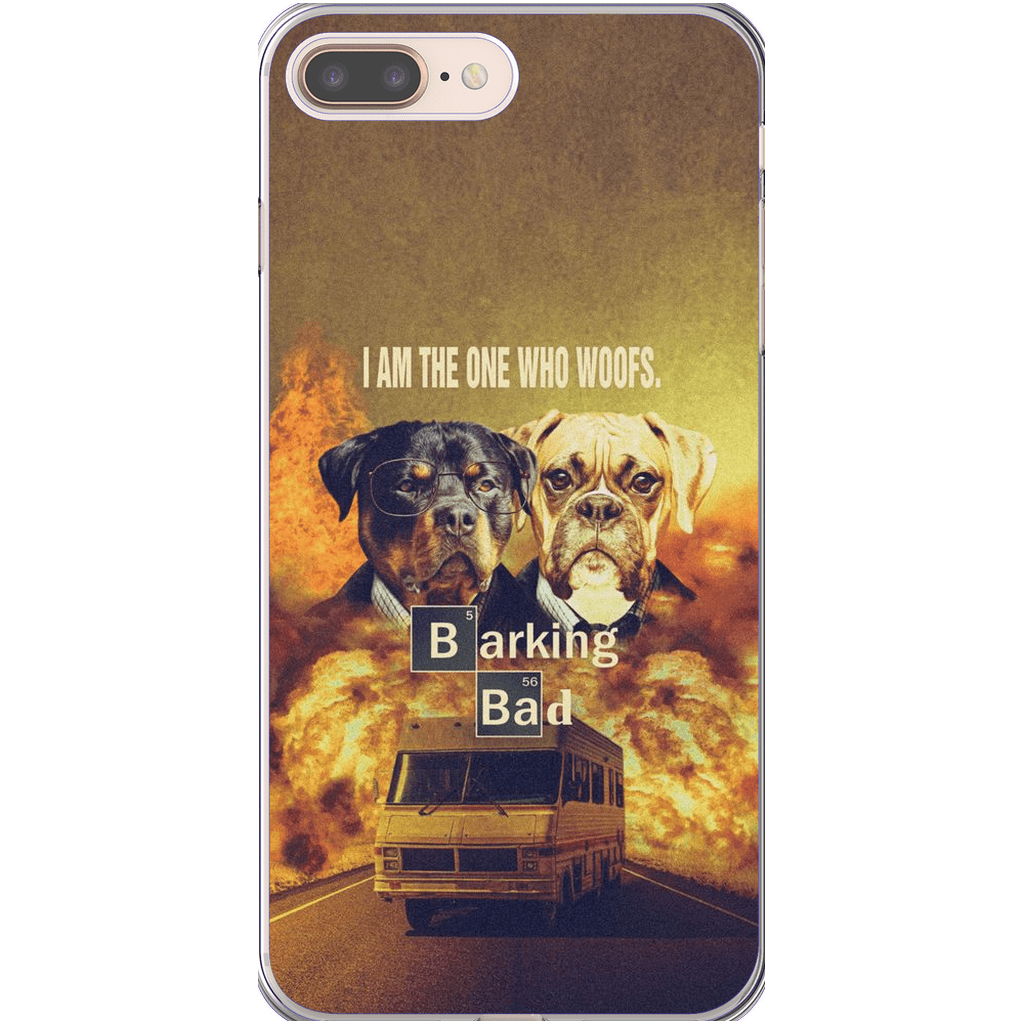 Funda personalizada para teléfono con 2 mascotas &#39;Barking Bad&#39;