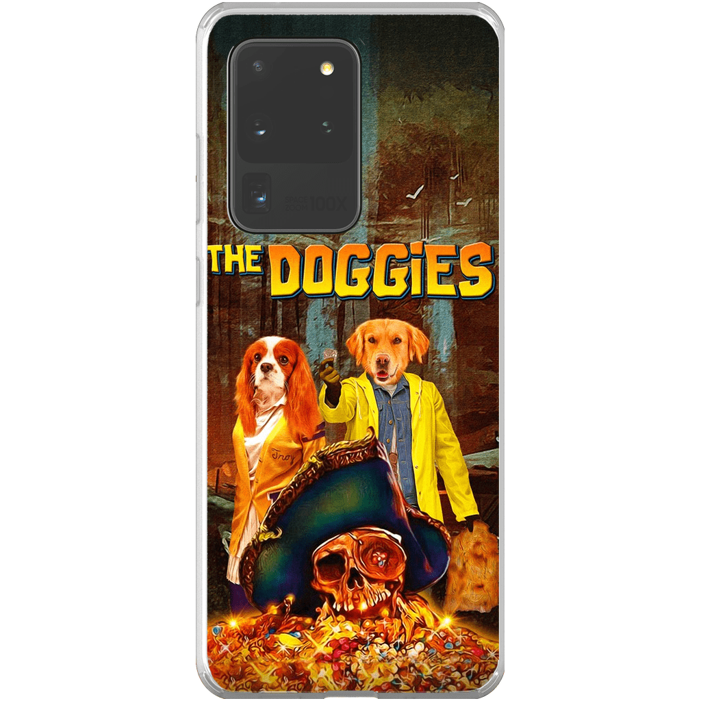 Funda personalizada para teléfono con 2 mascotas &#39;The Doggies&#39;