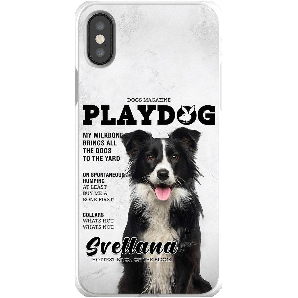 Funda para teléfono personalizada &#39;Playdog&#39;