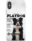 Funda para teléfono personalizada 'Playdog'