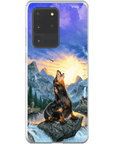 Funda para móvil personalizada 'El lobo retro'