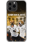 'Alemania Doggos' Funda personalizada para teléfono con 2 mascotas