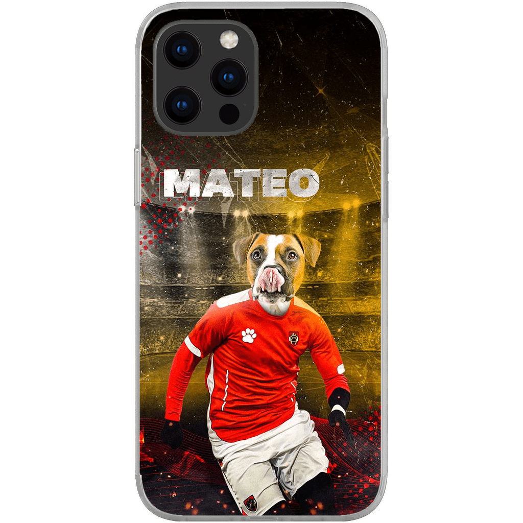 Funda para móvil personalizada &#39;Austria Doggos Soccer&#39;