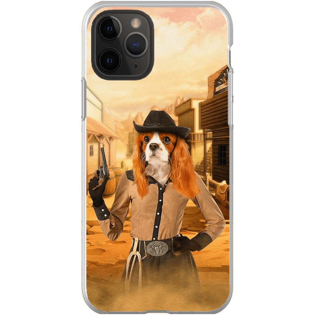 Funda para móvil personalizada &#39;La Vaquera&#39;