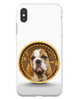 Funda para teléfono personalizada 'Crypto personalizado (tu perro)'