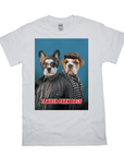 'Trailer Park Dogs 2' Camiseta personalizada para 2 mascotas 