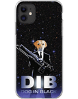 Funda para móvil personalizada 'Perro de negro'