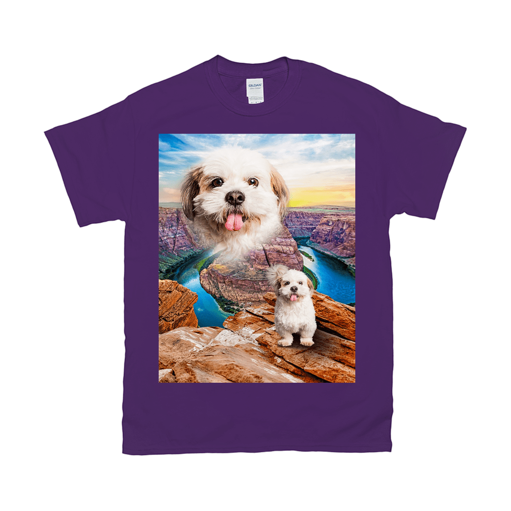 Camiseta personalizada para mascotas &#39;Majestic Canyon&#39; 