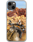 Funda para móvil personalizada 'Dogati Rider'