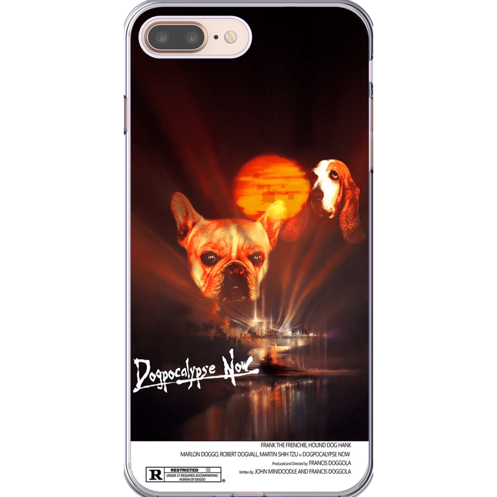 Funda personalizada para teléfono con 2 perros &#39;Dogpocalypse Now&#39;