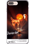 Funda personalizada para teléfono con 2 perros 'Dogpocalypse Now'