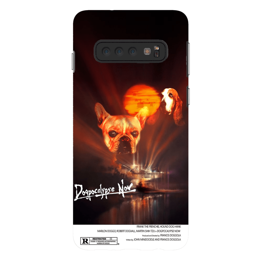 Funda personalizada para teléfono con 2 perros &#39;Dogpocalypse Now&#39;