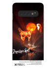 Funda personalizada para teléfono con 2 perros 'Dogpocalypse Now'