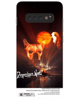 Funda personalizada para teléfono con 2 perros 'Dogpocalypse Now'