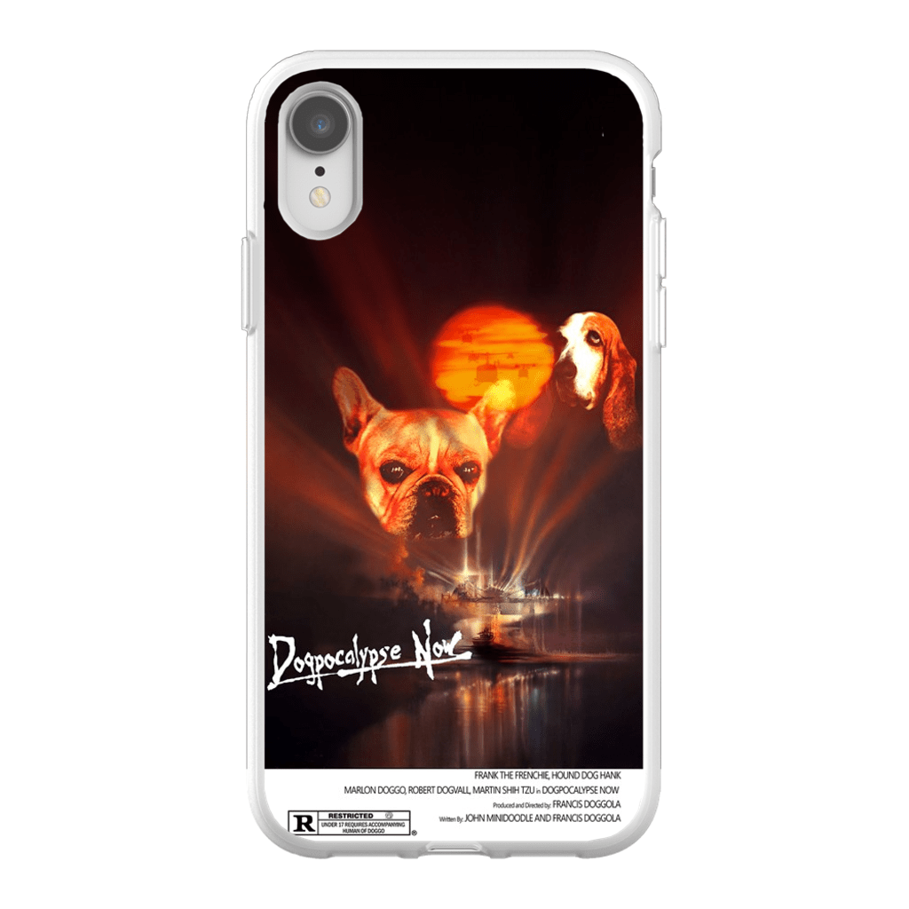 Funda personalizada para teléfono con 2 perros &#39;Dogpocalypse Now&#39;