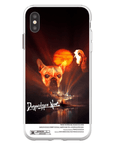 Funda personalizada para teléfono con 2 perros 'Dogpocalypse Now'