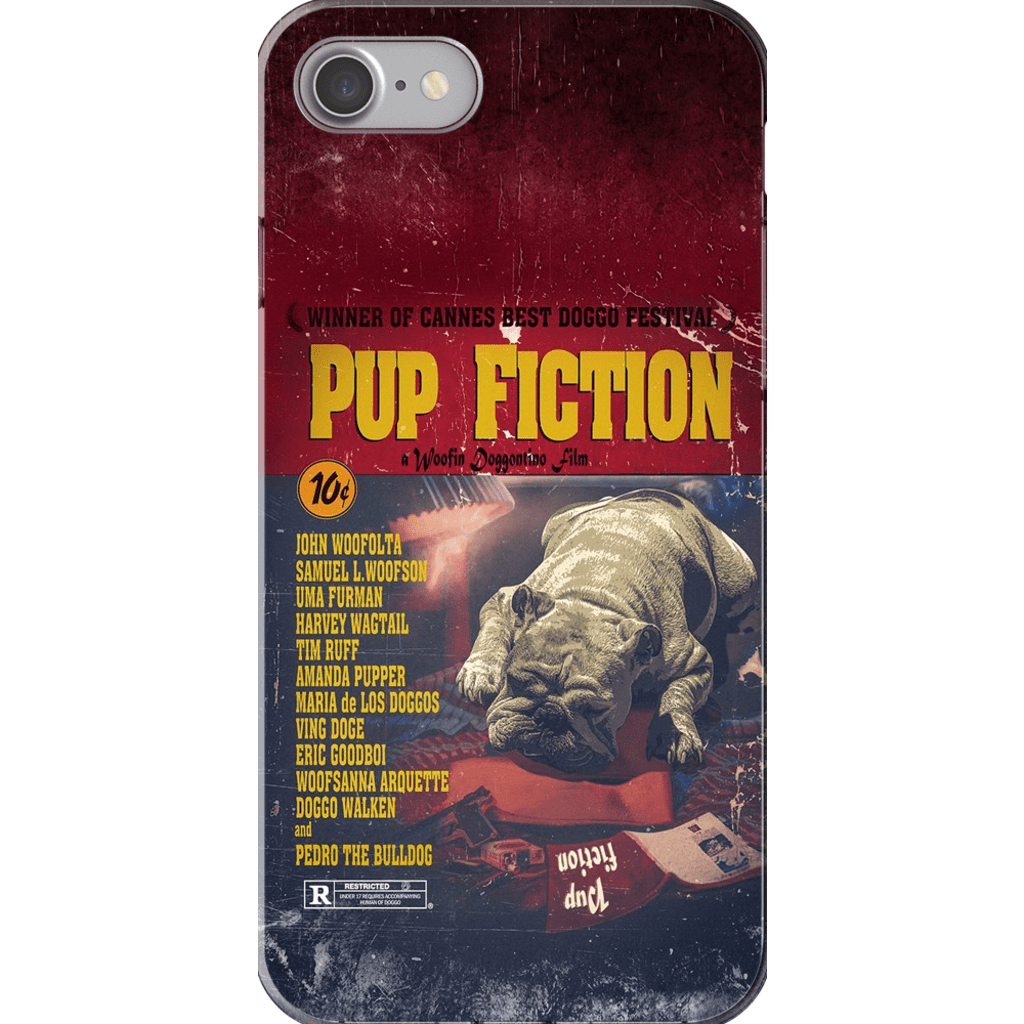 Funda para teléfono personalizada &#39;Pup Fiction&#39;