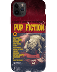 Funda para teléfono personalizada 'Pup Fiction'