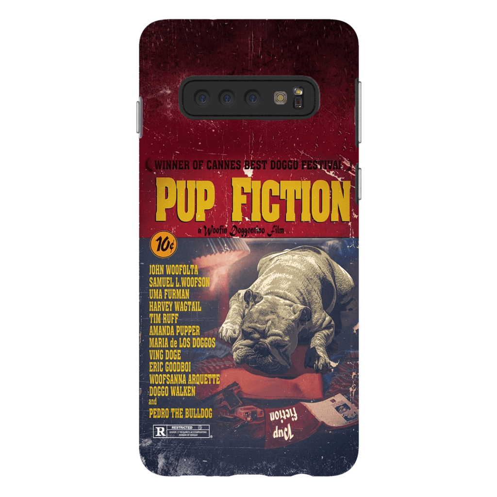 Funda para teléfono personalizada &#39;Pup Fiction&#39;