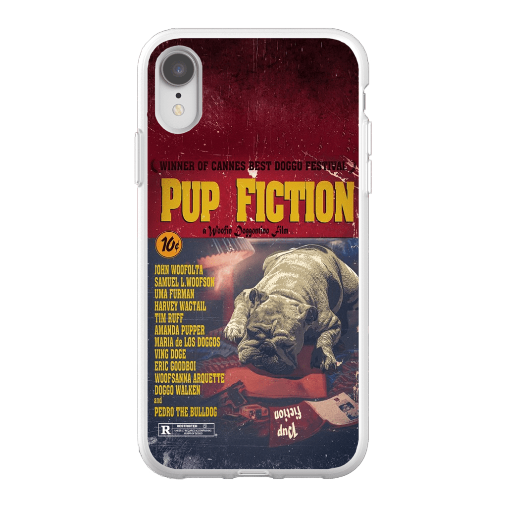 Funda para teléfono personalizada &#39;Pup Fiction&#39;