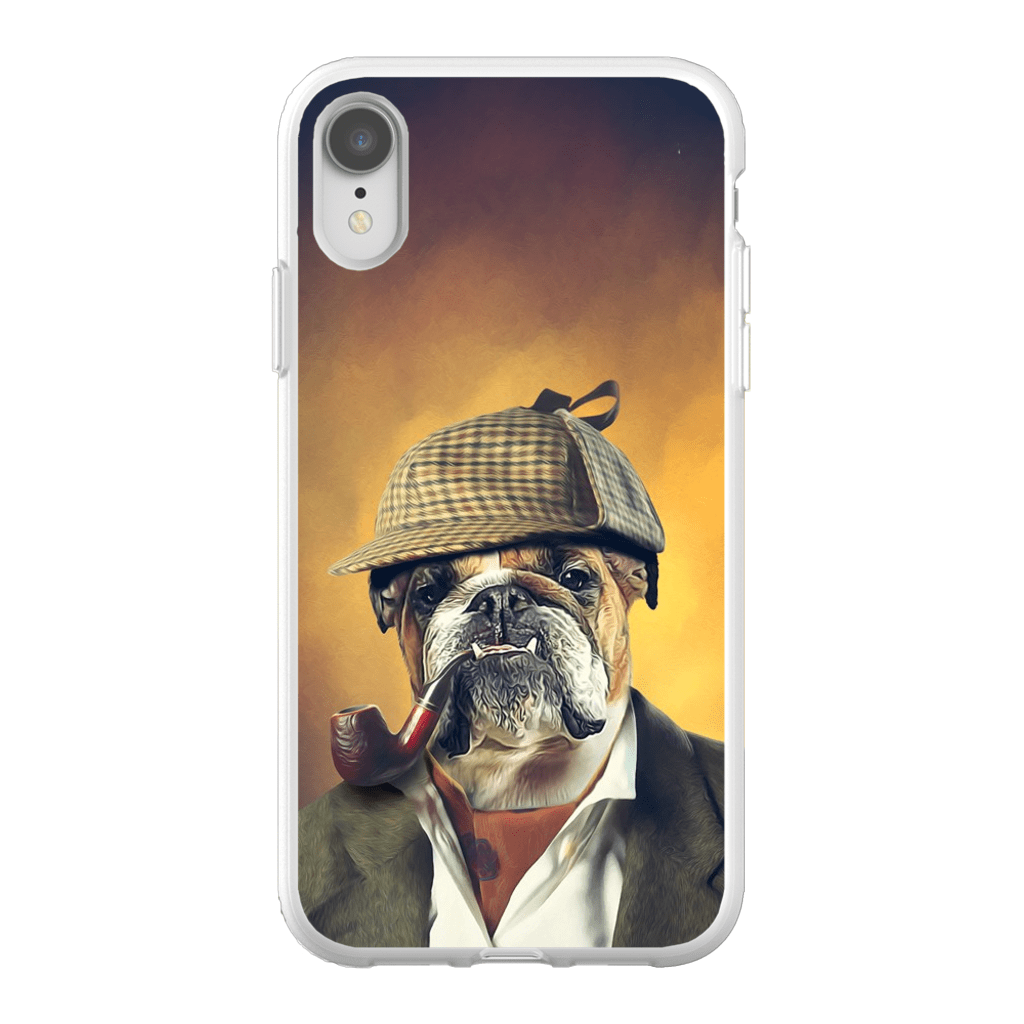 Funda para móvil personalizada &#39;Sherlock Doggo&#39;