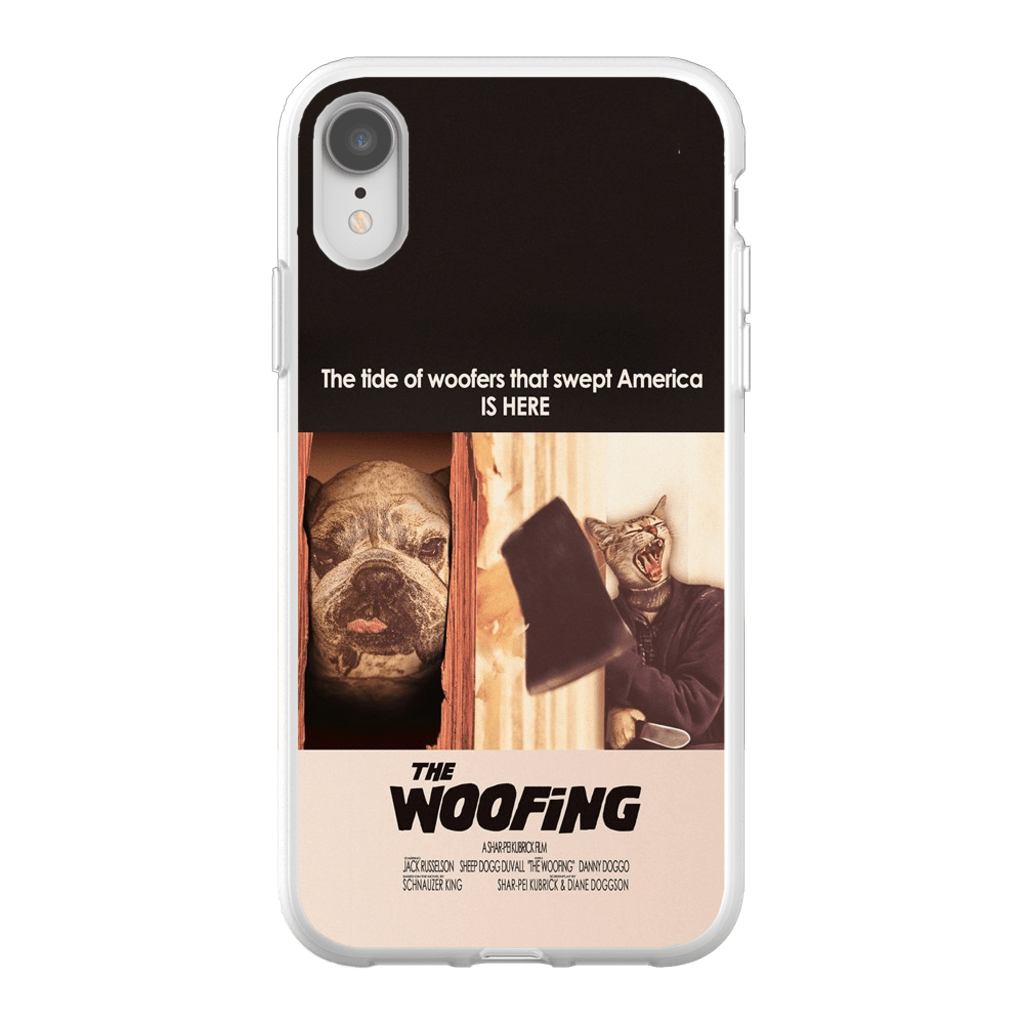 Funda personalizada para teléfono con 2 mascotas &#39;The Woofing&#39;