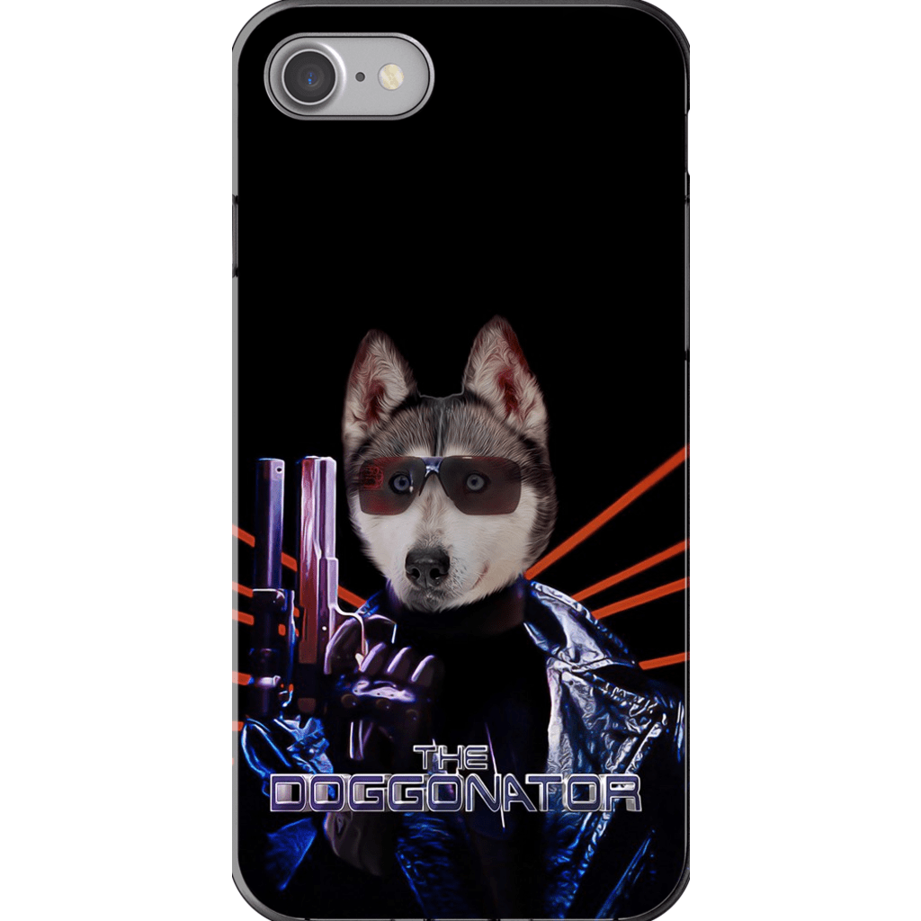 Funda para móvil personalizada &#39;El Doggonator&#39;