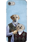 'Step-Doggos' Funda personalizada para teléfono con 2 perros