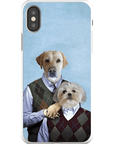 'Step-Doggos' Funda personalizada para teléfono con 2 perros